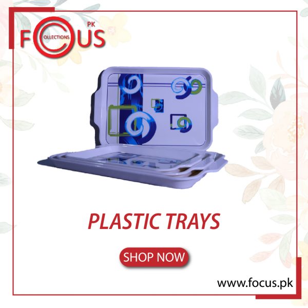 Focus Collections Plastic Tray Set